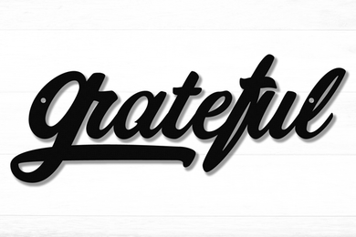 grateful Steel Sign by BDD